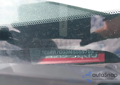 2021 Ram 1500 Classic Warlock 4X4 6'4 Box из США, поврежденный, VIN 1C6RR7GG0MS559705